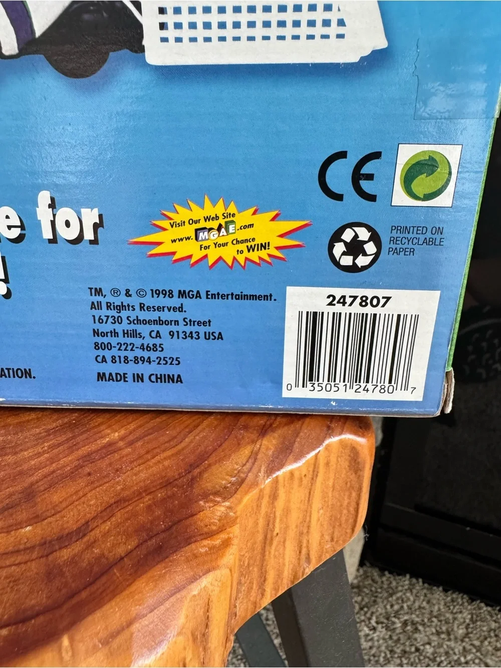 MGA RC Soccer Radio-Control Tabletop Game – New & Sealed (1998)